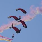FOTO: Warna-warni Asap Jelang Pameran Dirgantara Korsel
